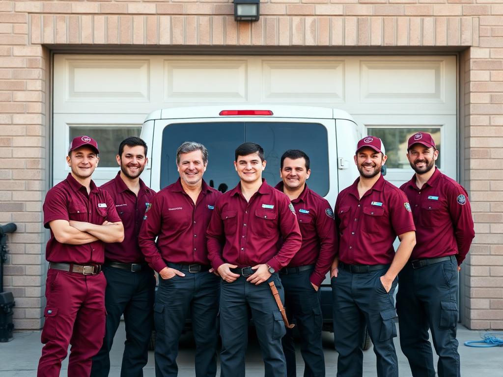 Our team of certified garage door technicians in Chula Vista